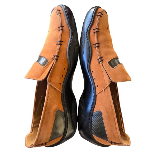 Michael Toschi CIS Equipped Loafers Tan Carbon Lite Tech Sz 9.5 | EU 42.5 | UK 8